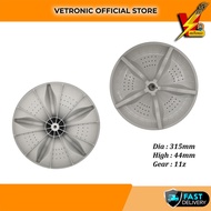 SHARP WASHING MACHINE PULSATOR - 315MM - ESX705/ES718X