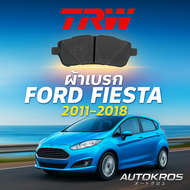 TRW D-TEC ผ้าเบรคหน้า Ford Fiesta 1.4/1.6/1.0 EcoBoost 2011-2018 GDB7836DT เงียบ ฝุ่นน้อย