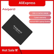 Asgard ตามที่ Ssd SATA3 256GB 512GB 1TB SSD ฮาร์ดดิสก์ภายใน1Tb แล็ปท็อปเดสก์ท็อปดิสก์แบบแข็ง