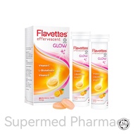 Flavettes Effervescent Vitamin C Glow 30's (Vitamin C 1000mg, Glutathione 50mg, Vitamin E 15iu) Exp 05/25