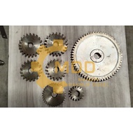 MESIN 7PCS SUGAR CANE MACHINE GEAR SET SUGAR CANE MILL GEAR/ SUGAR CANE JUICE MACHINE GEAR/