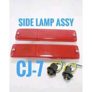MERAH Side Lamp Assy Jeep Cj7 Red Color Side Lamp Jeep Cj-7 Set
