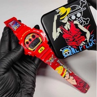 G-Shock Custom ONE PIECE  DW6900 Watch Set Original Custom Watch Man Jam Tangan Lelaki Digital