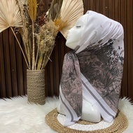 HIJAB VOAL LASERCUT MOTIF ADZKIA