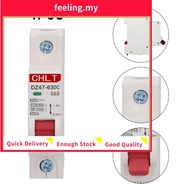 <FEELING>1PCS DC Circuit Breaker DC 500V Unipolar MCB Solar PV 10 16 20 32 40 63 Amp