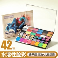 Children Face Paint Face Paint Paint Tool Set Face Paint Water-Soluble Paint Face Paint Stall Face C