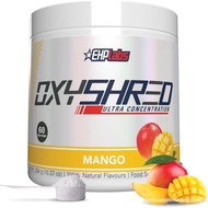 EHP Labs OxyShred Pre Workout Powder - Preworkout Powder with L Glutamine & Acetyl L Carnitine, Ener