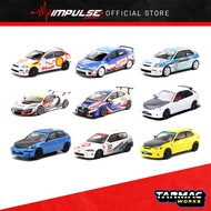 Tarmac 1/64 Honda Civic EG6 SE / EG6 / Type R FK2 / Type R EK9 / Civic Type R FD 2 / Civic FD2 / NSX