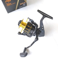 Reel Fugu Ryu II 3000 4000 6000 Power Handle 12 Ball Bearing Kualitas Bagus Untuk Kolam Atupun Laut