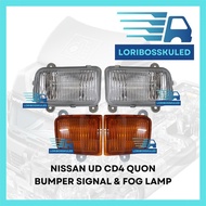 BOSSKU NISSAN UD CD4 QUON Bumper Signal Lamp & Fog Lamp Bamper Lori Lorry Truk Truck Trailer Bus Aks