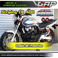 HONDA Striping CB 400HONDA, CB 400 cc Super Four List