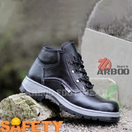 Sepatu Safety Pria Kulit Asli Model Kings Safety Shoes Original ARBOO