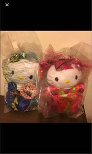 🈹New 絶版 Hello Kitty Korea wedding style doll 全新絶版麥當勞韓國結婚公仔