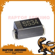 Diode SMD SS34 1N5822 3A 40V Schottky Diode IN5822 DO-214AC 5822 SS 34