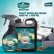 SEMPROTAN TUNGAU KASUR AMPUH SEROXIL (FREE GIFT) BED BUGS KILLER 500ml Aromatic Spray Racun Kutu Bus