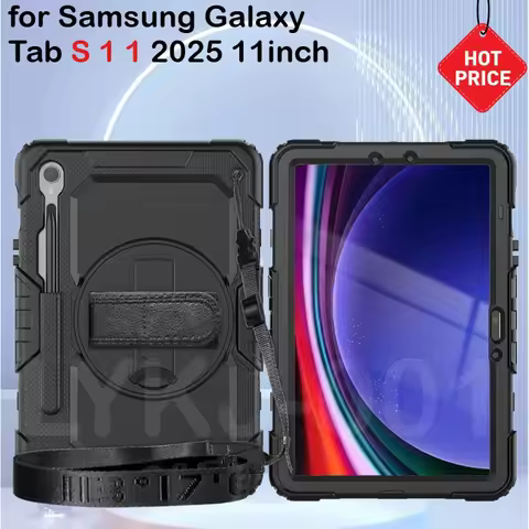 Kids Armor Hrad PC Shockproof Case for Sumsung Tab S11 2025 S10 S9 S8 S7 S6 A11 A9 A8 A7 Ultra Plus 