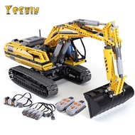 Yeshin Lepin 20007 Technic MOTORIZED EXCAVATOR Building Blocks Electric Motors Power Functions Brick