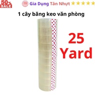 SKU73 - Small office tape, 1 stick, 10 rolls, 1.8cm wide, 25yards - GD Tan Nhut