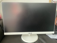 ASUS 白色電腦螢幕