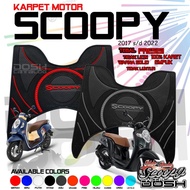 Karpet Motor Scoopy 2022 Alas Kaki Scoopy Pijakan motor Scoopy