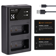 Lp-e17มอเตอร์ไซด์7.4V R + K F R 1250Mah + Lp-e17 7.4V กล้อง R + Type-C Rp/rebel T8i/T7i/T6i/T6s/Sl2/