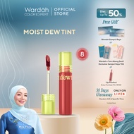 NEW Wardah Moist Dew Tint 3g- Glossy Lip Tint with Pentavitin, Plump Moisture, Long Lasting Stain