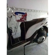 Ghế ngồi xe máy cho bé SH Mode - Janus - Latte có vòng | WINSHOPVN