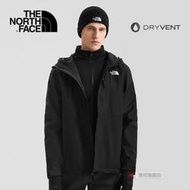 ★滿3000免運★[雙和專賣店] THE NORTH FACE 男 DV 刷毛兩件式外套/81RO/黑