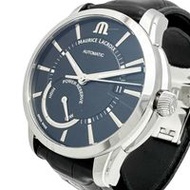 MAURICE LACROIX Pontos Date Power Reserve PT6358 Men's Automatic Watch with Stainless Steel and Leat