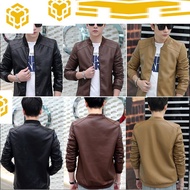 baju jaket kulit lelaki menunggang motosikal men jacket hotts ss4102pp