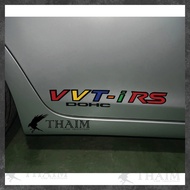 2pcs VVTI DOHC RS Side Car Sticker
