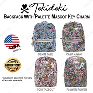[AUTHENTIC] tokidoki Backpack with Palette mascot key charm [ Denim Daze . Camo Kawaii . Toki Takeout . Flower Power ]
