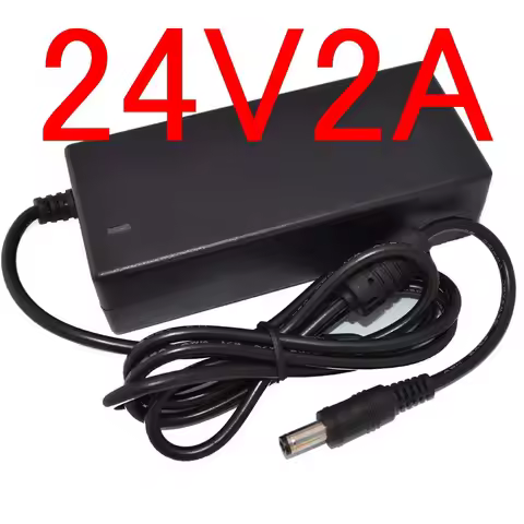 1pcs high quality 24V 2A 24V 2.5A 24V 3A AC 100V-240V Converter Adapter Power Supply DC 5.5mm x 2.1-
