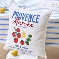 [Cushion Cover] Provence Cotton Cushion Cover 50x50cm | French Vintage Style