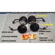 G TECH ROUND MODEL MIRRORS 2 COLOR OPTIONS FOR HONDA ONLY