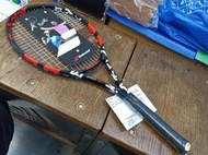 總統網球(自取可刷國旅卡)BABOLAT EVOKE 105 黑紅 網球拍 碳鋁合金 (原廠已穿線)