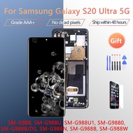 6.9"For Samsung Galaxy S20 Ultra 5G SM-G988B G988U , G988W G9880 G988N LCD Screen Display Touch Scre