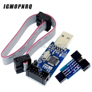 1ชุด10Pin เป็น6ขาบอร์ดอะแดปเตอร์ + USBASP USBISP AVR โปรแกรมเมอร์ USB ATMEGA8 ATMEGA128 ATtiny/CAN/P