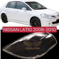 NISSAN LATIO 08 09 10  HEADLAMP COVER / HEADLIGHT COVER / HEADLAMP LENS / HEADLIGHT LENS