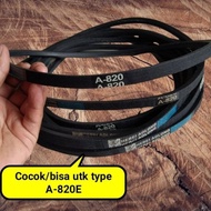 V belt fan belt karet mesin cuci A-820 A820 bisa utk A-820E murah
