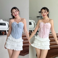 Cute Strapless Top In The Style Of A Sweet Chick. Immediately