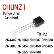 10PCS New and Original BXV Transistor TO-92 2N4402 2N5060 2N5087 2N5088 2N5089 2N5457 2N5460 2N5485 