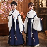 Hanfu     Childrens ancient costume Hanfu Chinese school uniform small book boy