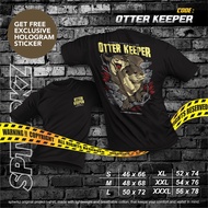 OTTER KEEPER T-SHIRT/ FIGHTING LOVERS T-SHIRT/ ANIMAL T-SHIRT/ ANIMAL LOVERS T-SHIRT ANIMAL COMMUNIT