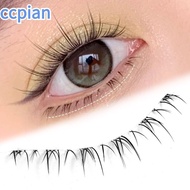 CCPIAN Under Eye Lashes, Soft  Band Lower Eyelashes, Handmade Korean Makeup Natural Manga Bottom Man