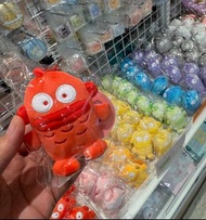 Hangyodon 彩虹色 鎖匙扣 毛絨 人魚漢頓 日本 限量版 小醜魚 七彩色 黑皮 灰色 包包掛件 毛公仔 掛飾 粉紅色 黃色 綠色
