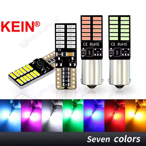 KEIN 1x Super Bright Led T10 BA9S H6W H21W Bulb WY5W W5W T4W 194 BAX9S BAY9S Interior Parking Indica