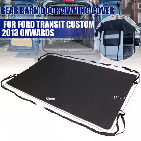 New High-end Waterproof Rv Rear Barn Door Awning Cover Trailer Blocker Camping Waterproof 176/180*11
