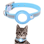 Original Leather Pet Collar With Airtag Case For Puppy Anti-lost Cat Dog Necklace With GPS Artags Ho