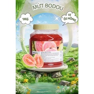 Boduo Pink Guava Jam 1kg - Naturally Sweet and Fragrant Pink Guava Flavor